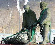 Pomnik rybakw z ísafjörður