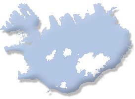 Zobacz mapę Islandii