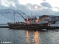 Flateyri - jeden z dwch najwikszych statkw rybackich owiących 'na liny' 